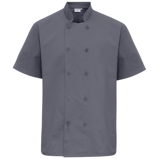 Premier Short Sleeve Chefs Jacket PR656