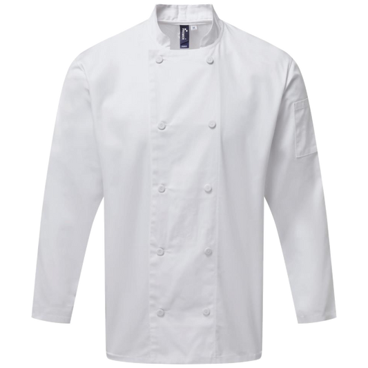 Premier Koksjasje met lange mouwen Coolchecker PR903