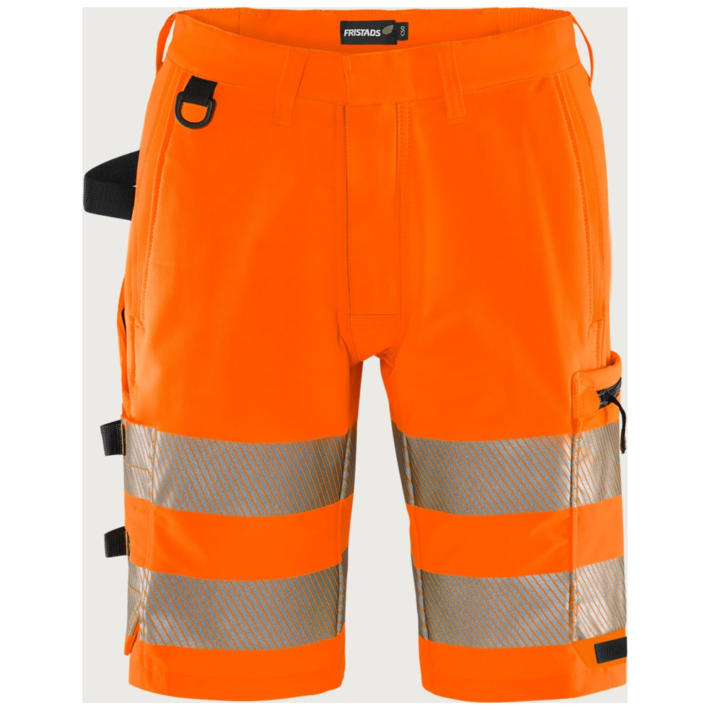 Fristads Stiby High vis Green stretch korte broek klasse 2 2648 GSTP 134245