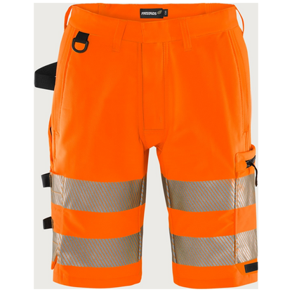 Fristads Stiby High vis Green stretch korte broek klasse 2 2648 GSTP 134245