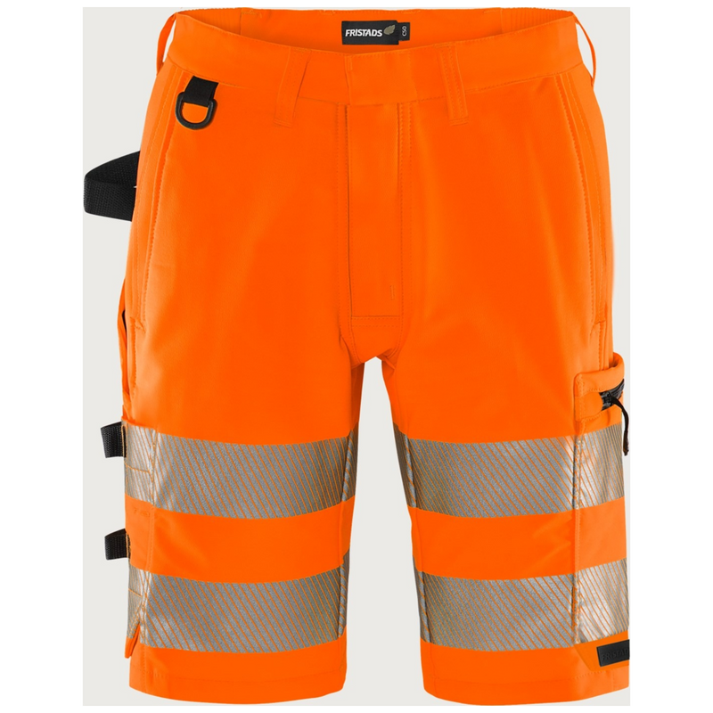 Fristads Stiby High vis Green stretch korte broek klasse 2 2648 GSTP 134245