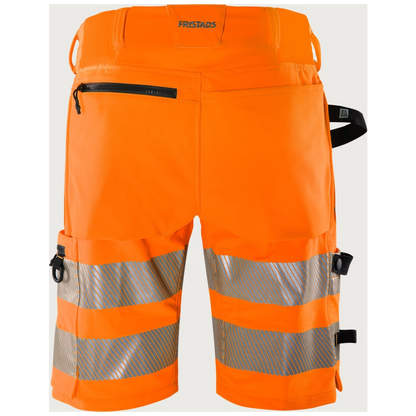Fristads Stiby High vis Green stretch korte broek klasse 2 2648 GSTP 134245