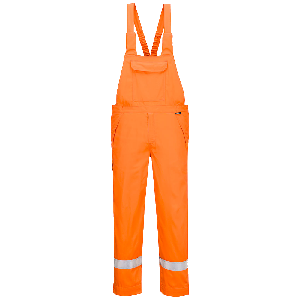 Portwest FR Chemical Resistant Bib & Brace FR418