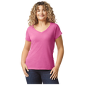 Gildan T-Shirt V-Ausschnitt SoftStyle SS für sie G64V00L