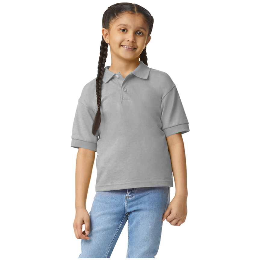 Gildan Polo Dryblend Jersey SS for kids G8800B