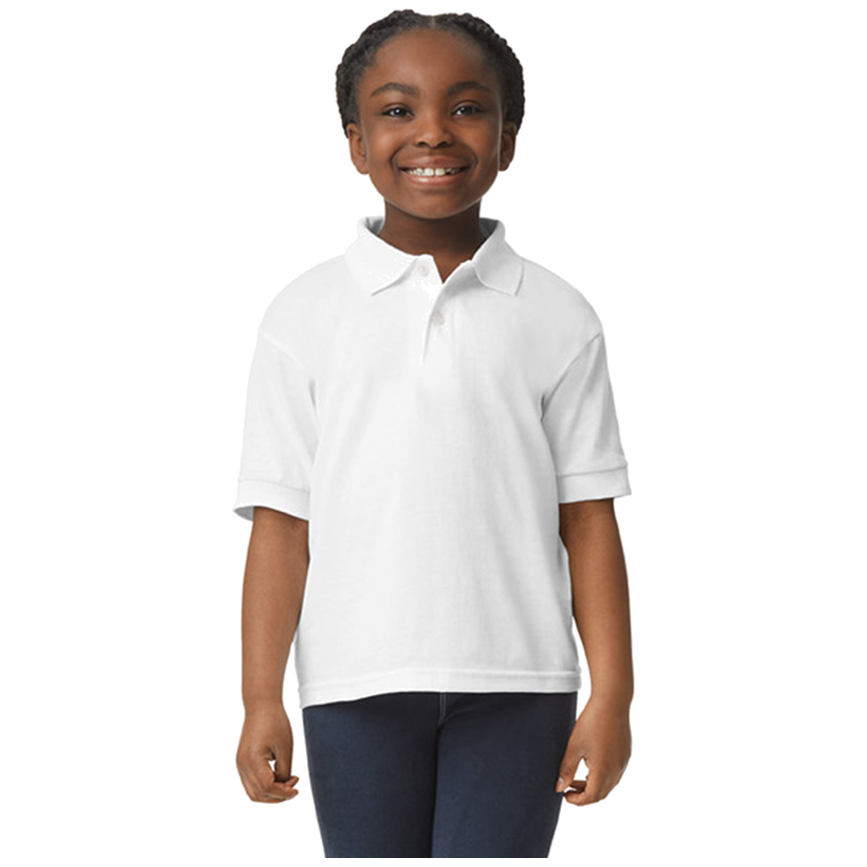Gildan Polo Dryblend Jersey SS for kids G8800B