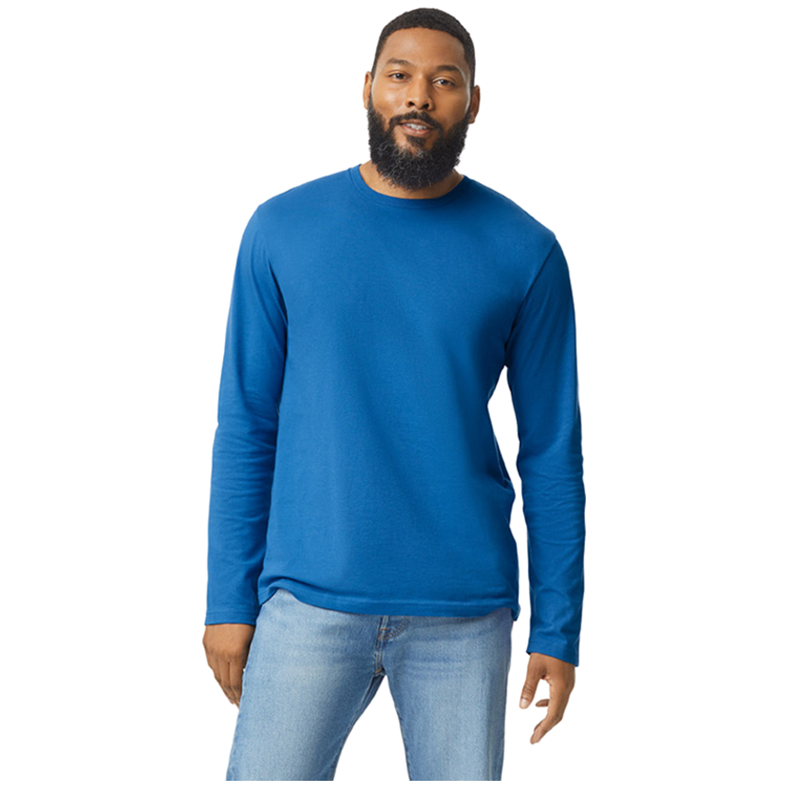 Gildan T-shirt SoftStyle Lange Mouw for him G64400