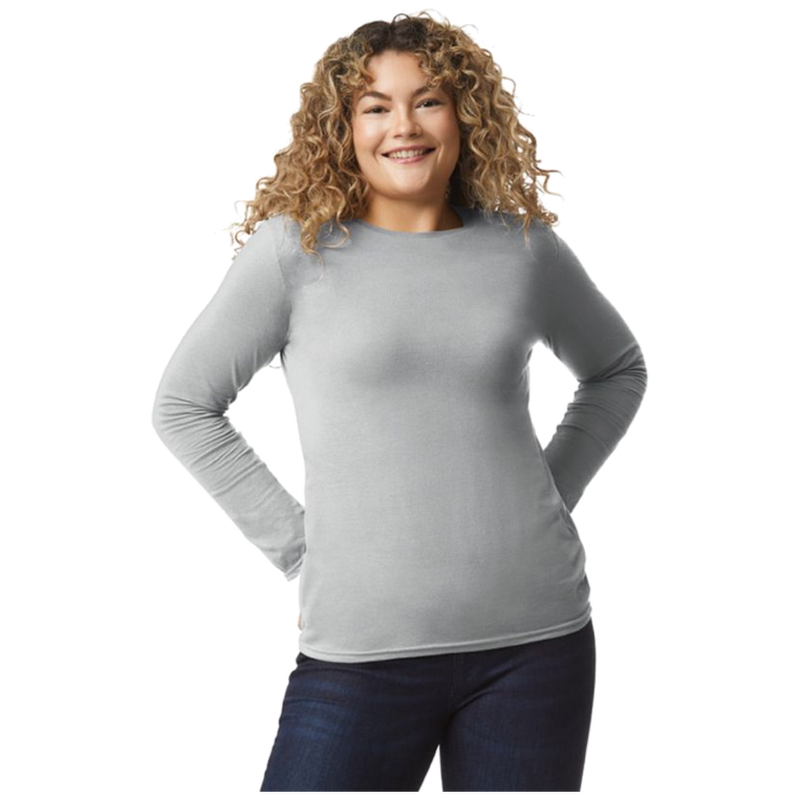 Gildan T-shirt SoftStyle Lange Mouw for him G64400