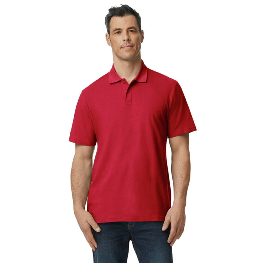 Gildan Polo Softstyle Double Pique SS for her G64800L