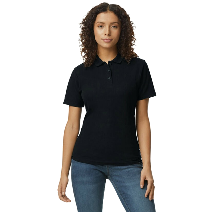 Gildan Polo Softstyle Double Pique SS for her G64800L