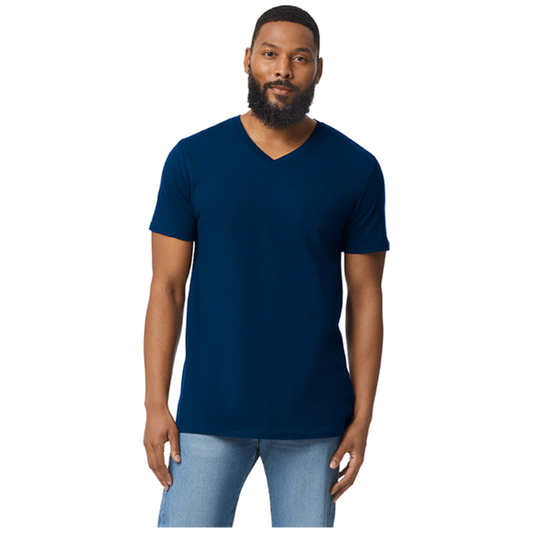 Gildan T-Shirt V-Ausschnitt SoftStyle SS für ihn G64V00