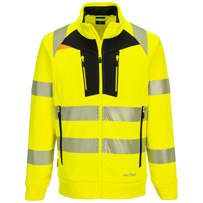 Portwest DX4 Hi-Vis Funnel Neck Sweatshirt DX477