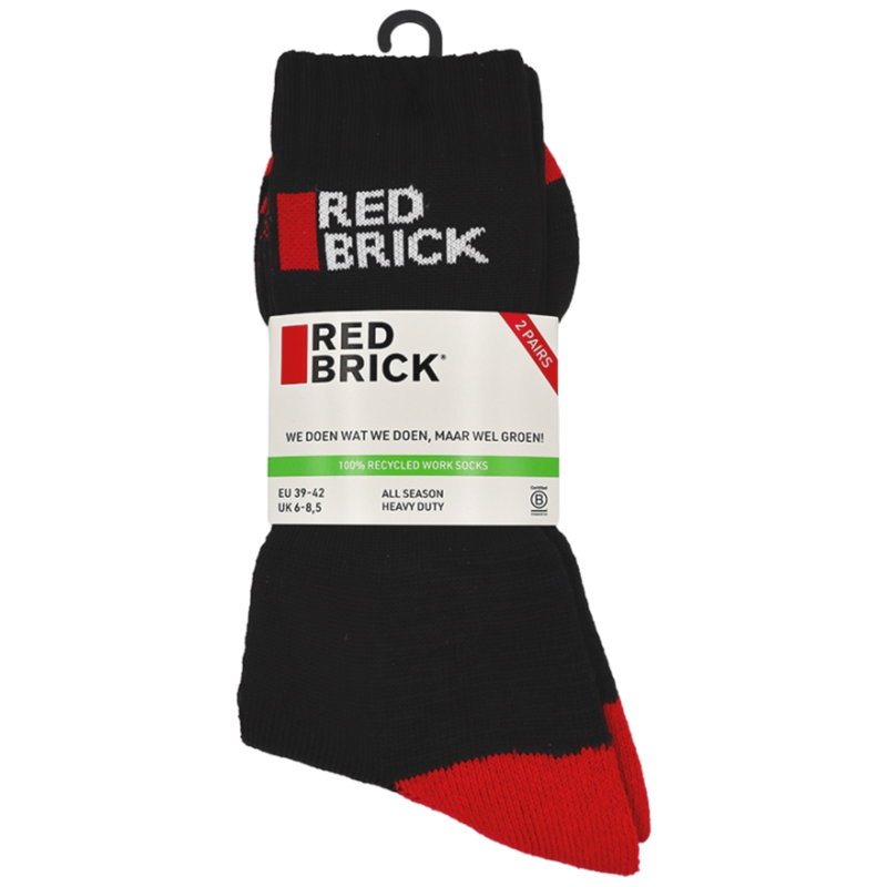 Redbrick Recycled Werksokken 2-Pack