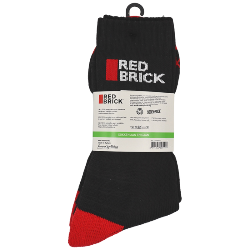 Redbrick Recycled Werksokken 2-Pack