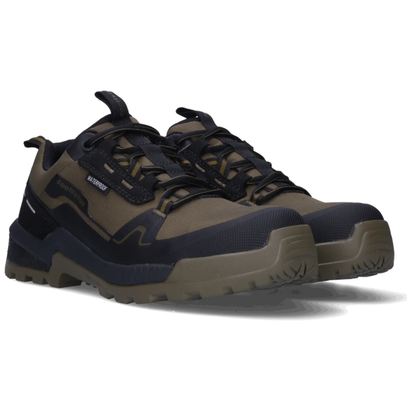 Footfellas Daisy F221003 S7S Dames werkschoen Zwart/Olijf