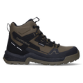 Footfellas Davina F221004 S7S Dames Werkschoen Zwart/Olijf