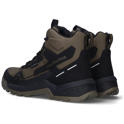 Footfellas Davina F221004 S7S Dames Werkschoen Zwart/Olijf