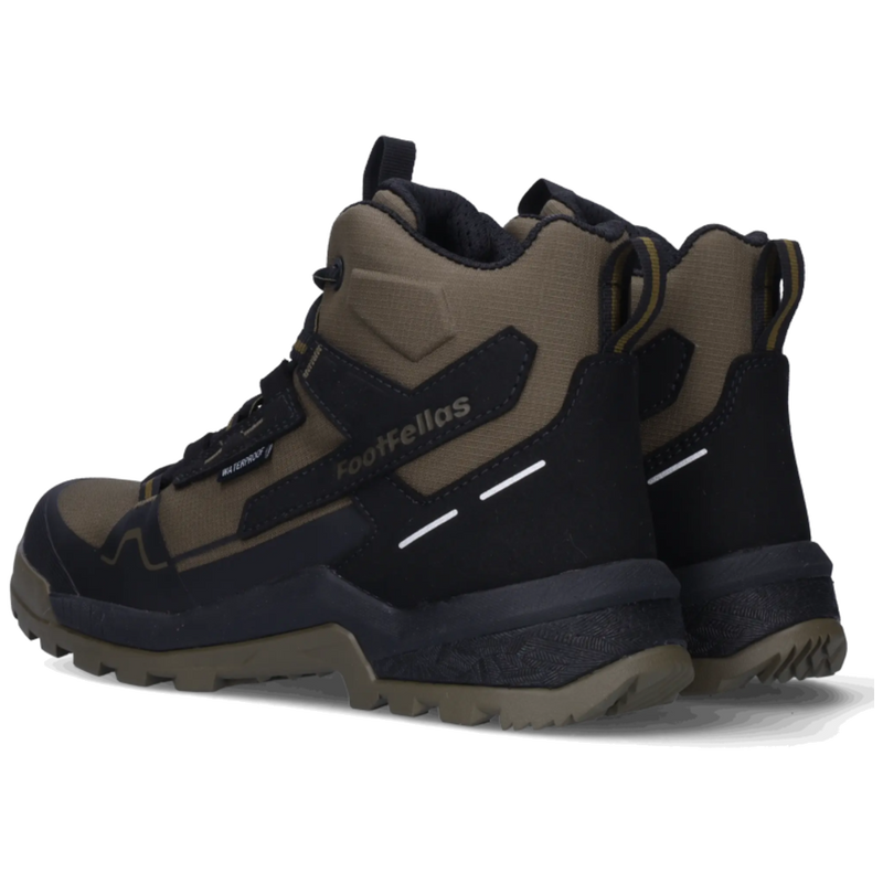 Footfellas Davina F221004 S7S Dames Werkschoen Zwart/Olijf