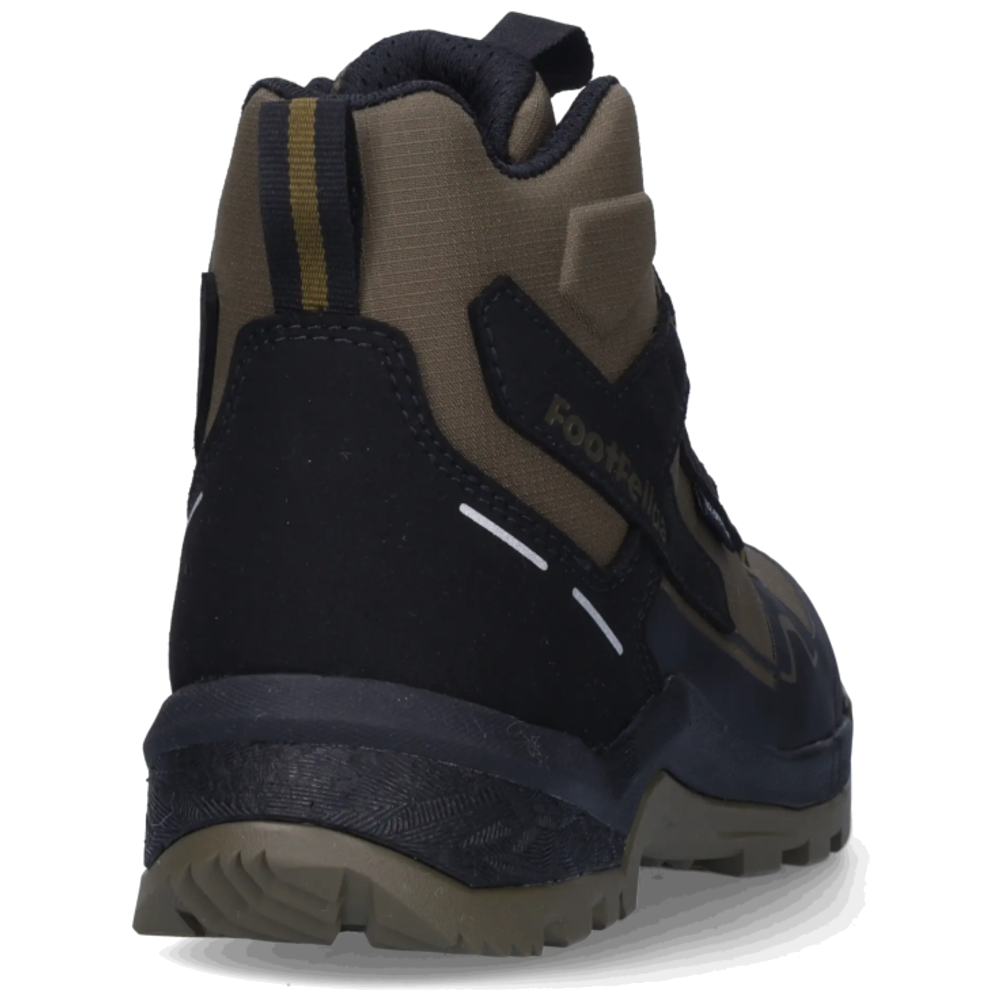 Footfellas Davina F221004 S7S Dames Werkschoen Zwart/Olijf
