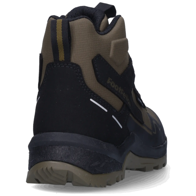 Footfellas Davina F221004 S7S Dames Werkschoen Zwart/Olijf