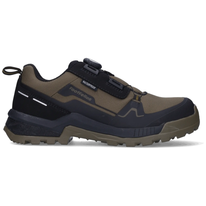 Footfellas Masha F221005 S7S Dames Werkschoenen BOA Zwart/Olijf