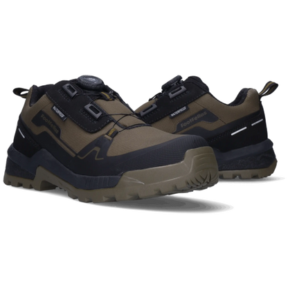 Footfellas Masha F221005 S7S Dames Werkschoenen BOA Zwart/Olijf