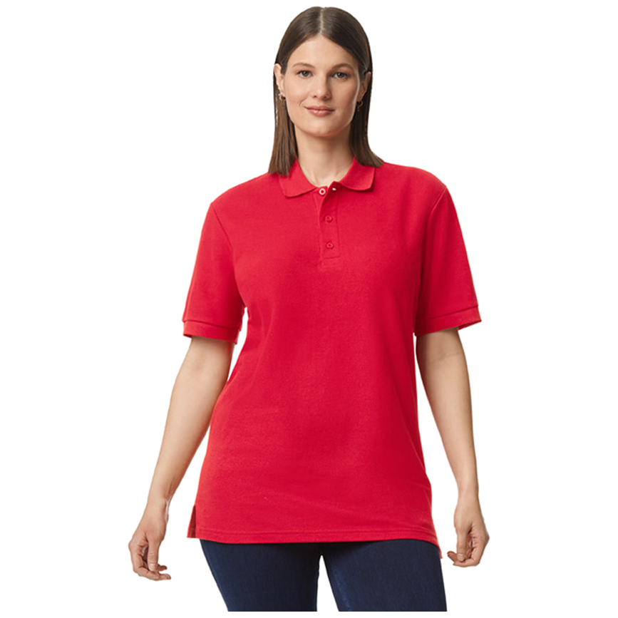 Gildan Polo Premium Cotton Double Pique SS for him G85800