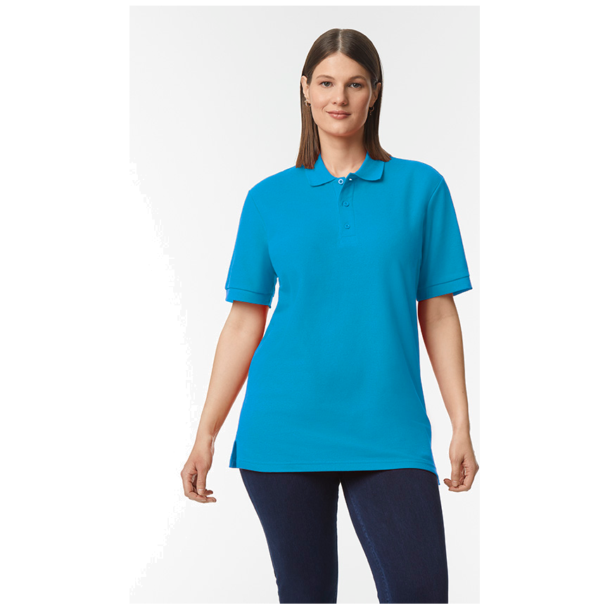 Gildan Polo Premium Cotton Double Pique SS for him G85800