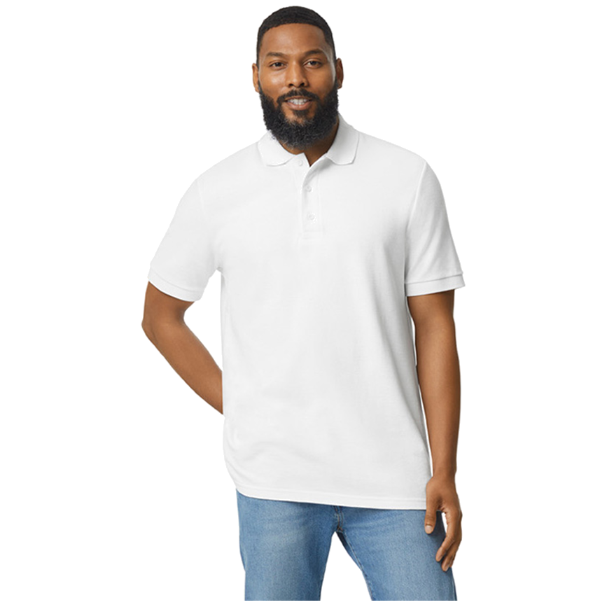 Gildan Polo Premium Cotton Double Pique SS for him G85800