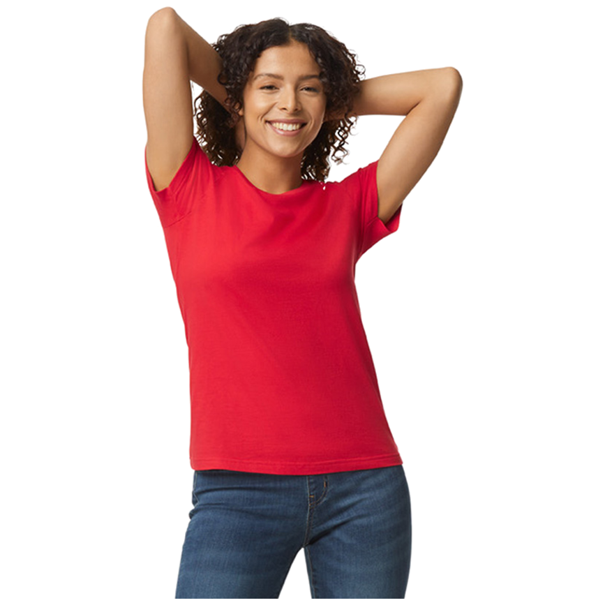 Gildan T-shirt SoftStyle Midweight Dames GIL65000L