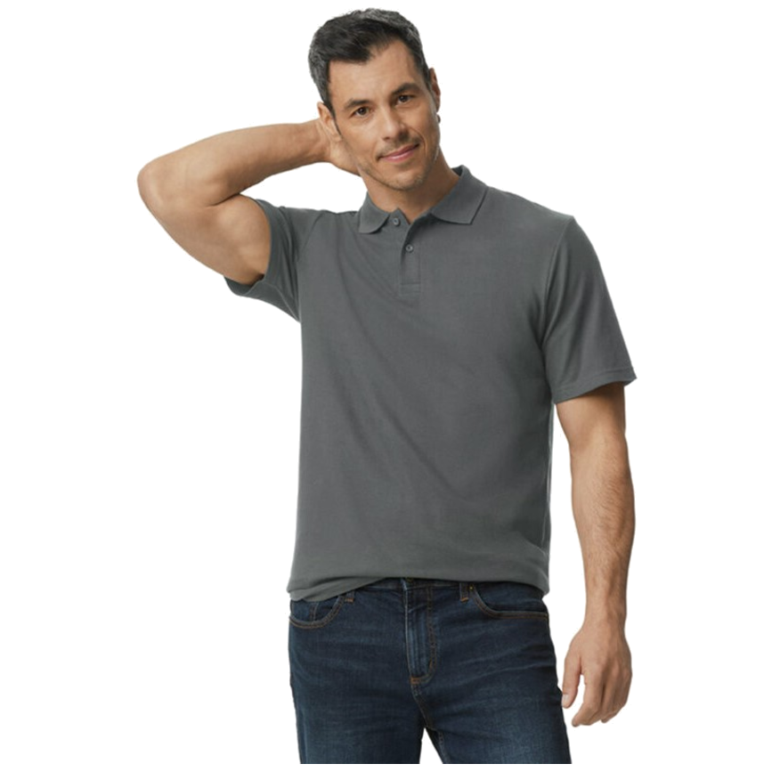 Gildan Polo Softstyle Double Pique SS for him G64800
