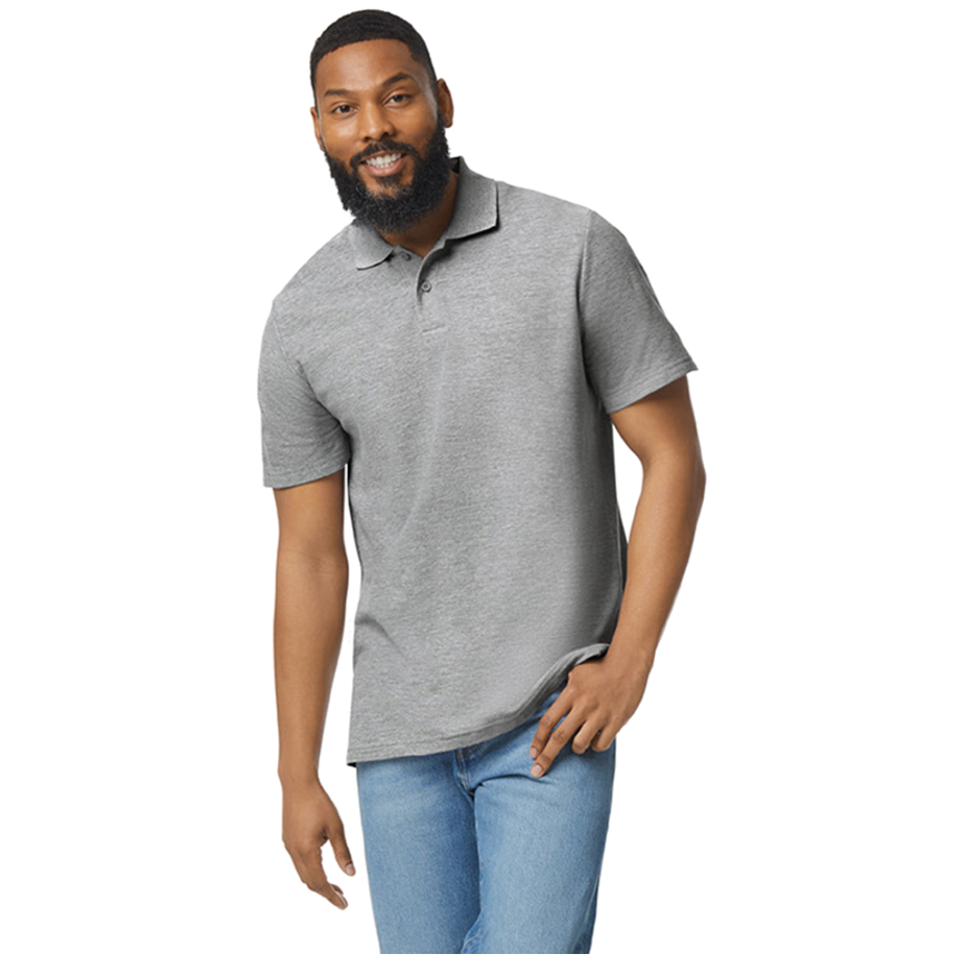 Gildan Polo Softstyle Double Pique SS for him G64800