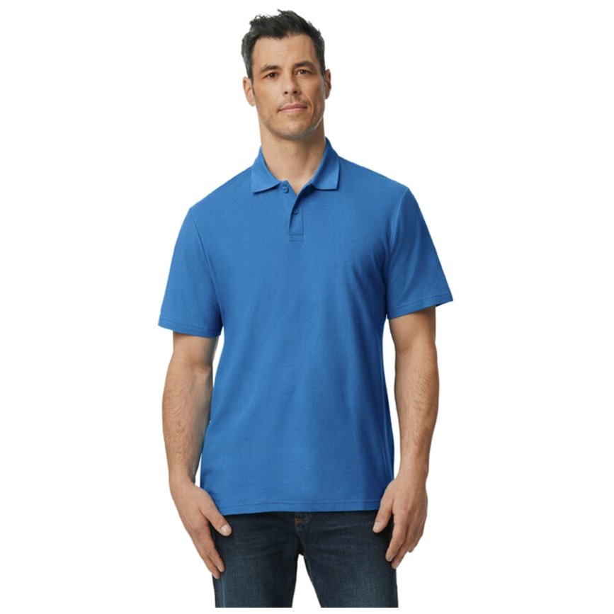 Gildan Polo Softstyle Double Pique SS for him G64800