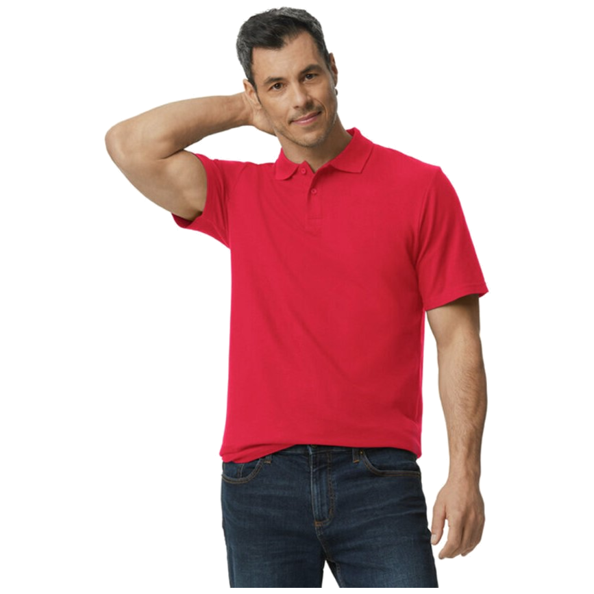 Gildan Polo Softstyle Double Pique SS for him G64800