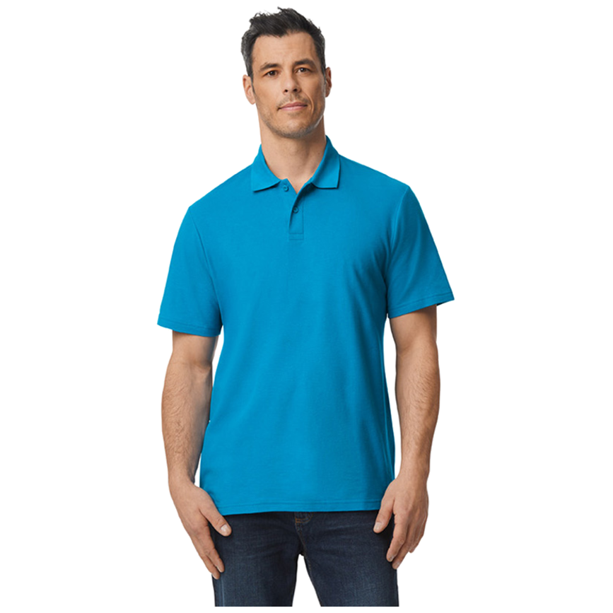 Gildan Polo Softstyle Double Pique SS for him G64800