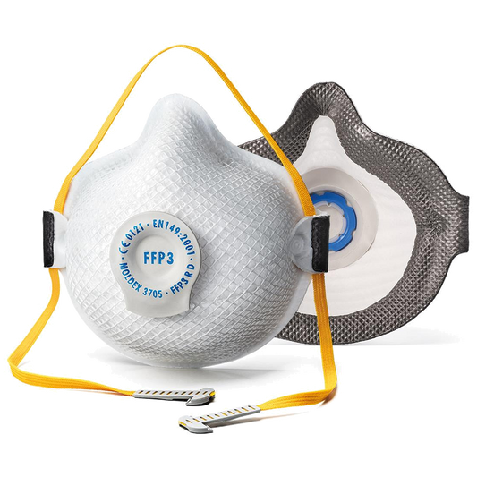 Moldex 370515 stofmasker FFP3 R D met uitademventiel