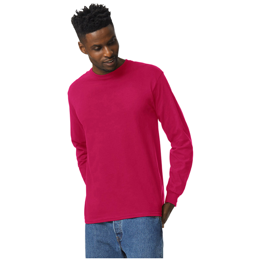 Gildan T-shirt Ultra Cotton Lange Mouw G2400