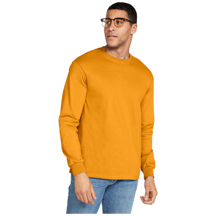 Gildan T-shirt Ultra Cotton Lange Mouw G2400