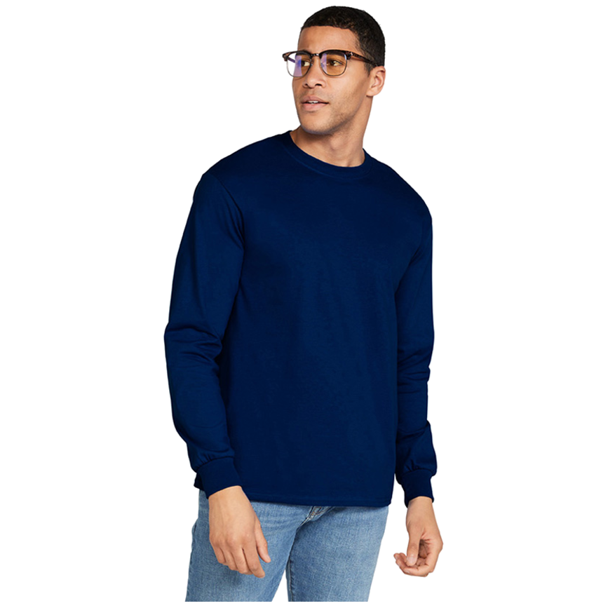 Gildan T-shirt Ultra Cotton Lange Mouw G2400