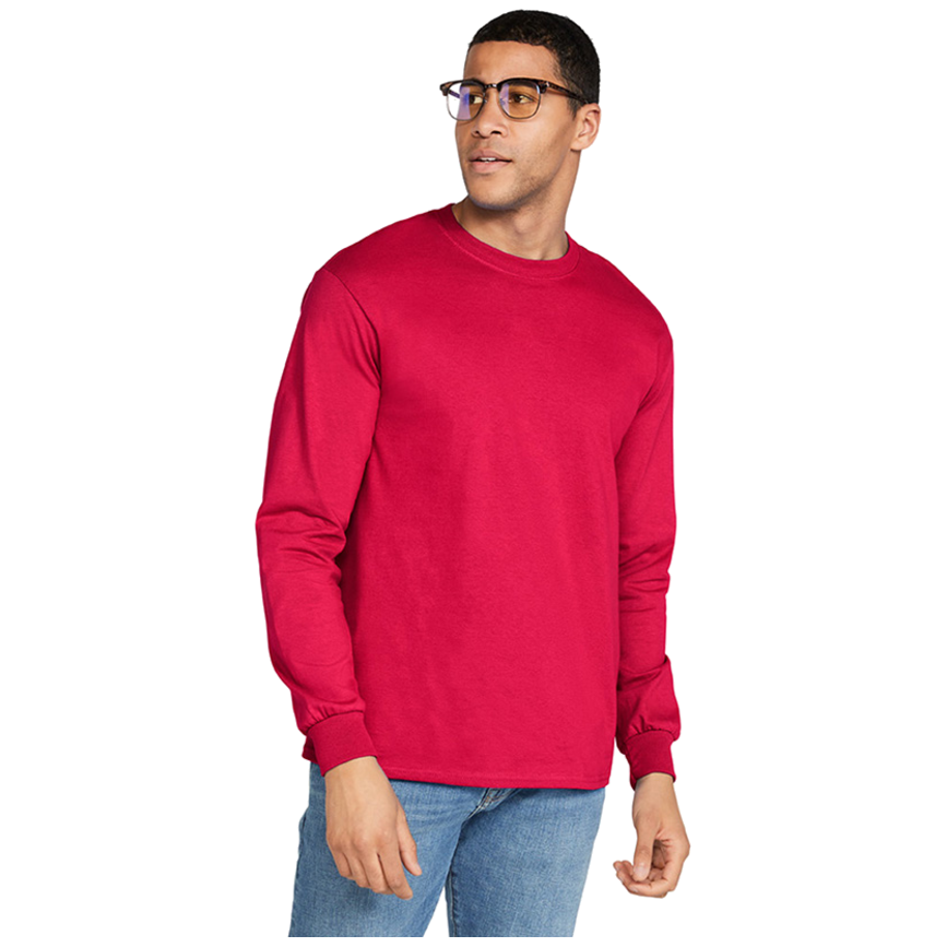 Gildan T-shirt Ultra Cotton Lange Mouw G2400