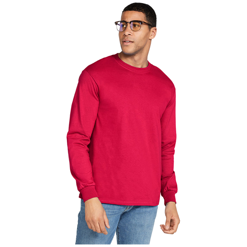 Gildan T-shirt Ultra Cotton Lange Mouw G2400