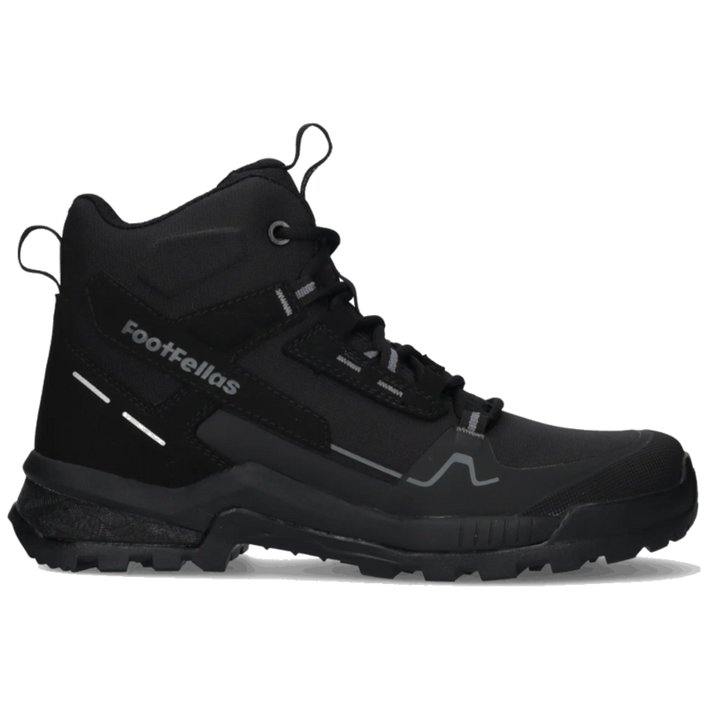 Footfellas Odessa F061002 O2 Black/Grey Women's professional shoe