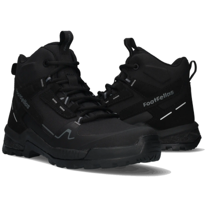 Footfellas Odessa F061002 O2 Black/Grey Women's professional shoe