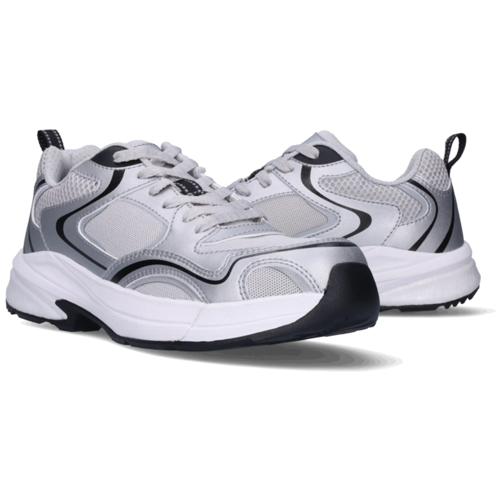 Footfellas Noa F241001 S1PS Silver Women's Safety Shoes