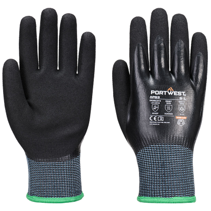 Portwest Cold F15 Nitrile Aqua Cut Handschoen AP53