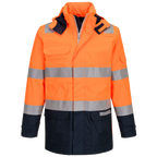Portwest Bizflame Rain+ Hi-Vis Light Arc Jacket FR605