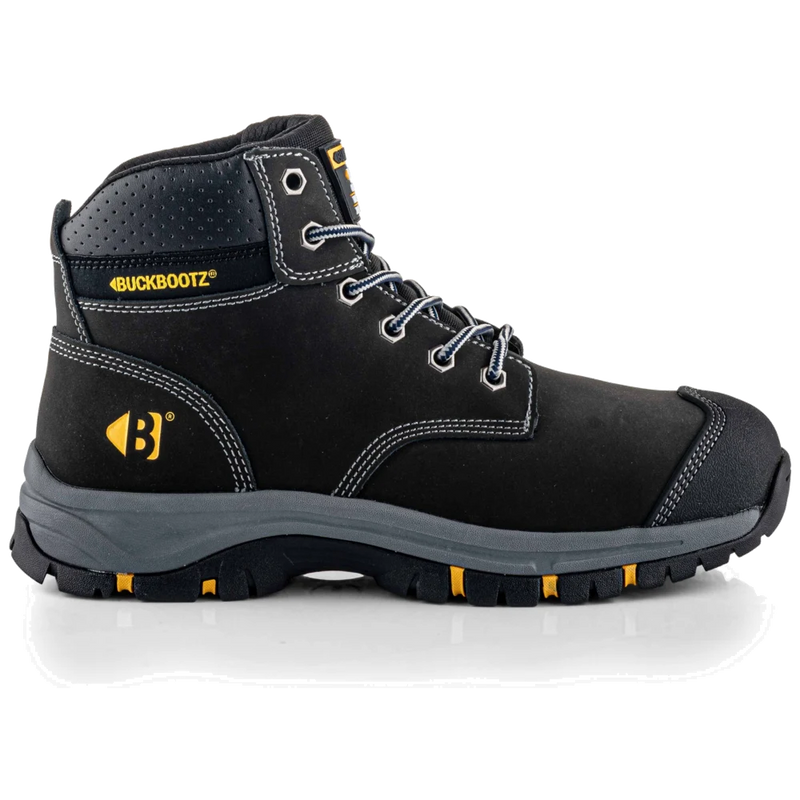 Buckbootz Wizardz WIZL1BLK S3S Hoge werkschoen