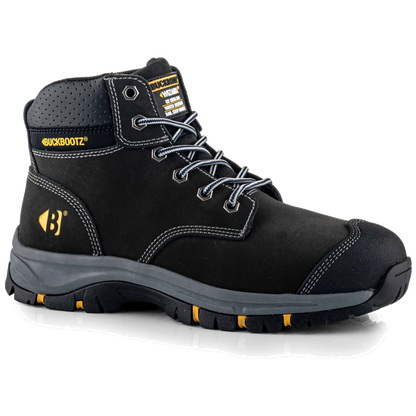 Buckbootz Wizardz WIZL1BLK S3S Hoge werkschoen