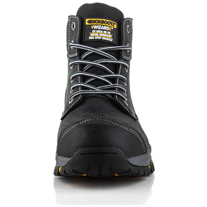 Buckbootz Wizardz WIZL1BLK S3S Hoge werkschoen