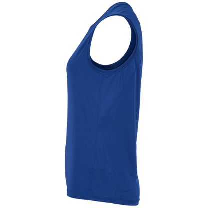 Craft Ability zip sl mouwloze tee Dames C17535